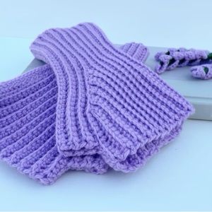 Warmers Fingerless Gloves 🧤Handmade crochet